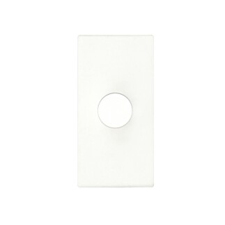 01431102-165165 Günsan Domino Beyaz Kapak Kablo Çıkış Kapağı 1M - 1