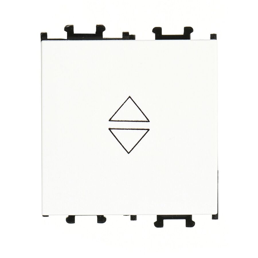 01431105-165107 Günsan Domino Beyaz Vidalı Geniş Vavien Anahtar - 2M - 16AX 250V - 1