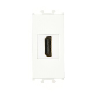 01431110-157350 Günsan Domino Beyaz HDMI Prizi - 1M - 1