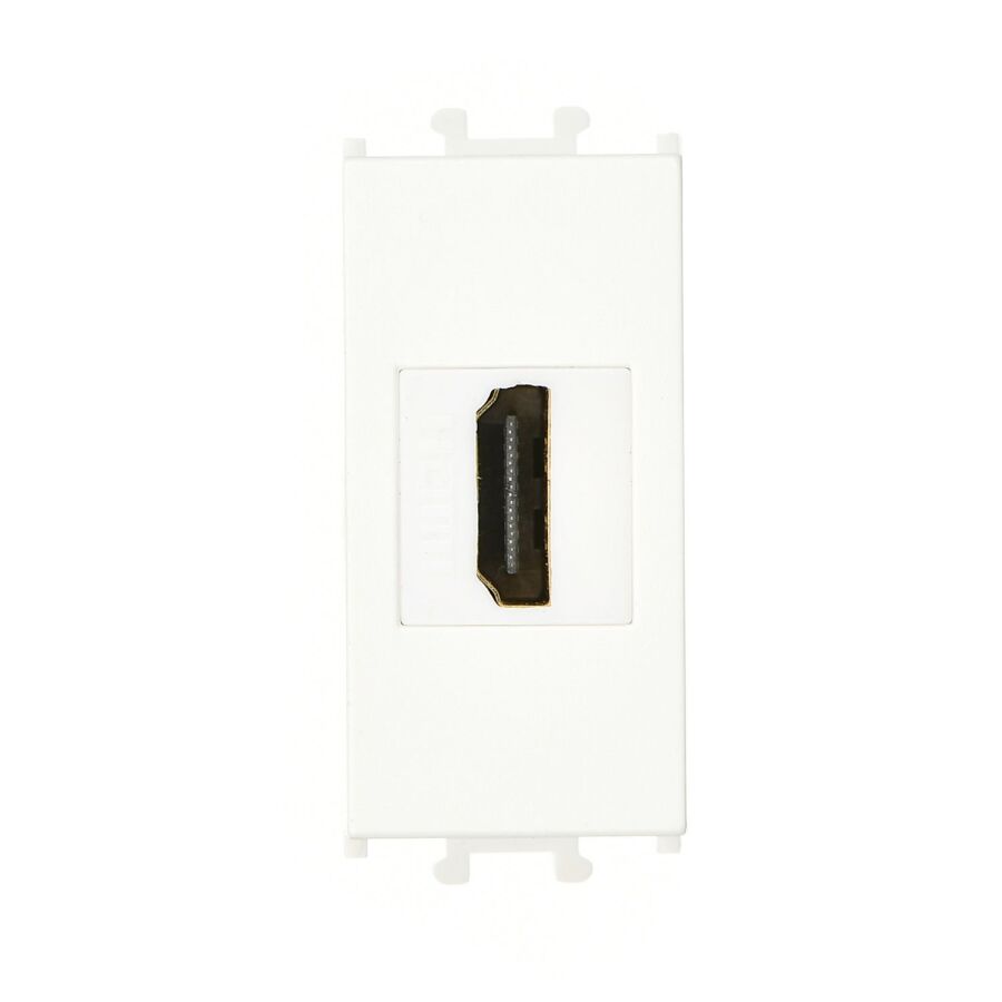 01431110-157350 Günsan Domino Beyaz HDMI Prizi - 1M - 1