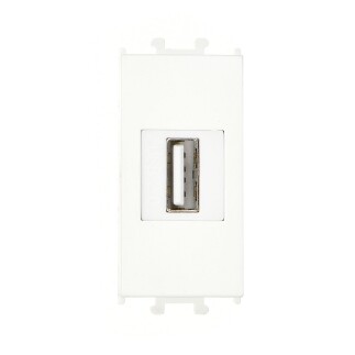 01431110-157351 Günsan Domino Beyaz USB Data Prizi 1M - 1