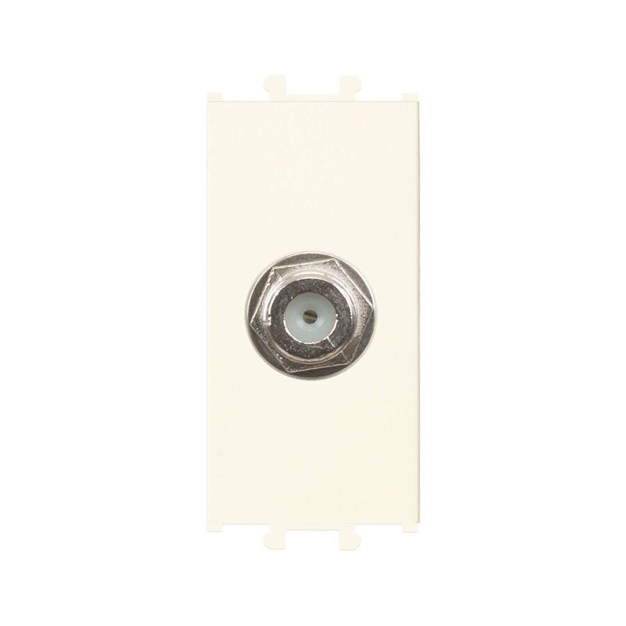 01431210-159391 Günsan Domino Krem F Tipi Tekli Uydu Prizi - 1M - 1