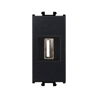 01431410-157351 Günsan Domino Siyah USB Data Prizi 1M - 1