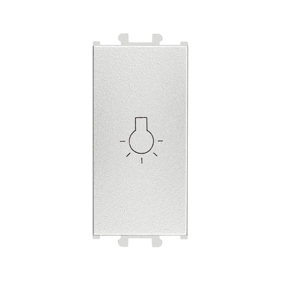 01431501-165105 Günsan Domino Gümüş Vidalı Liht Anahtar - 1M - 16AX 250V - 1