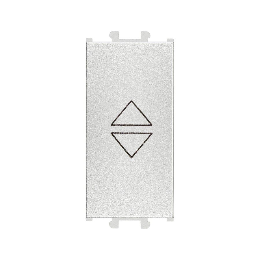 01431501-165107 Günsan Domino Gümüş Vidalı Vavien Anahtar - 1M - 16AX 250V - 1