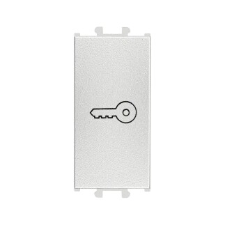 01431501-165110 Günsan Domino Gümüş Vidalı Kapı Otomatiği - 1M 16AX 250V - 1