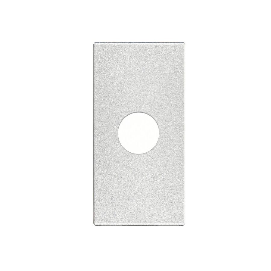 01431502-165165 Günsan Domino Gümüş Kapak Kablo Çıkış Kapağı 1M - 1