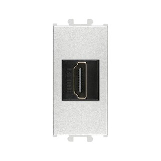 01431510-157350 Günsan Domino Gümüş HDMI Prizi - 1M - 1