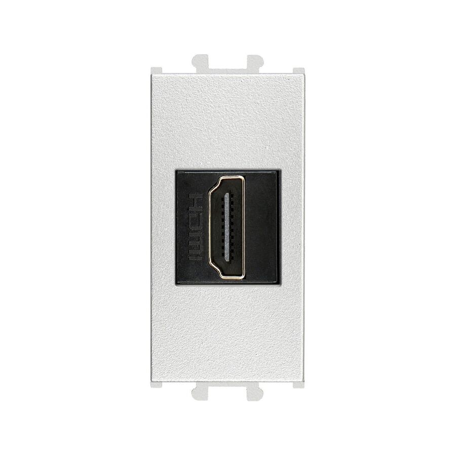 01431510-157350 Günsan Domino Gümüş HDMI Prizi - 1M - 1