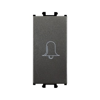 01431701-165111 Günsan Domino Füme Vidalı Zil Butonu - 1M - 16AX 250V - 1