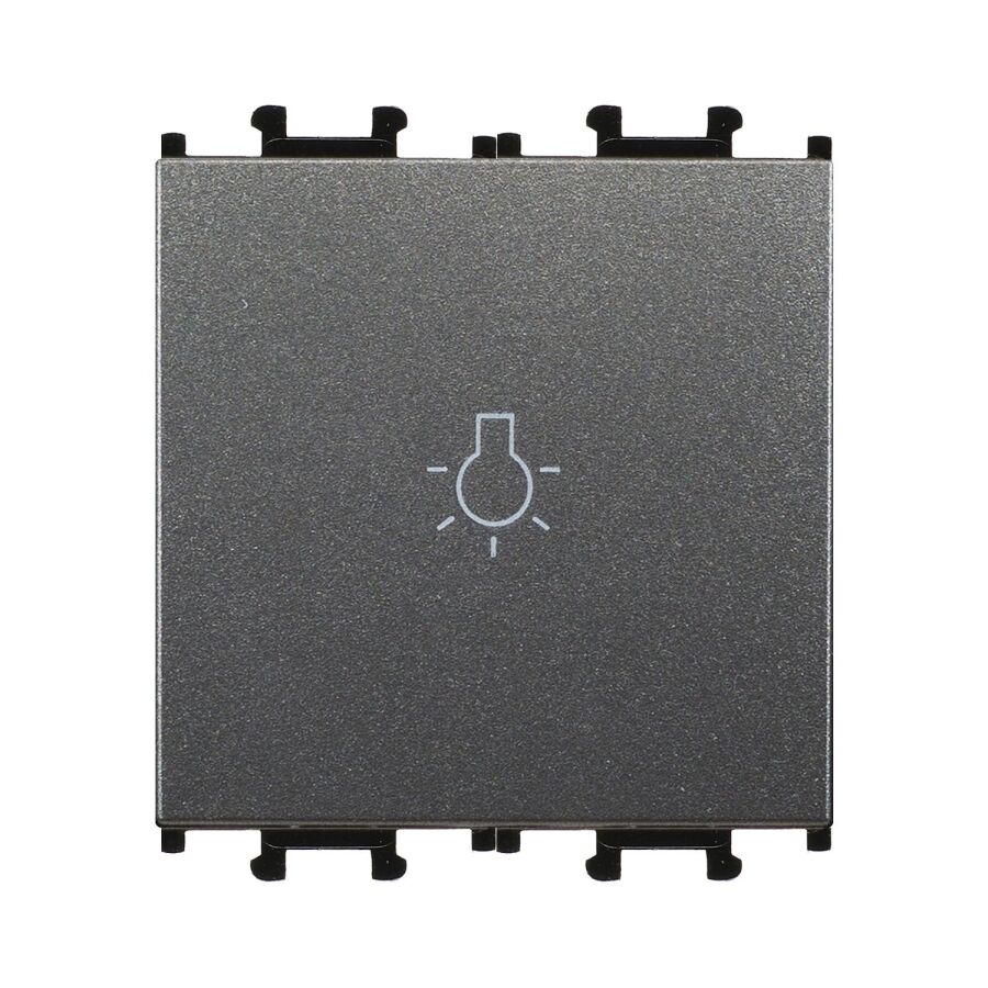 01431705-165105 Günsan Domino Füme Vidalı Geniş Liht Anahtar -2M - 16AX 250V - 1