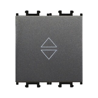 01431705-165107 Günsan Domino Füme Vidalı Geniş Vavien Anahtar - 2M - 16AX 250V - 1