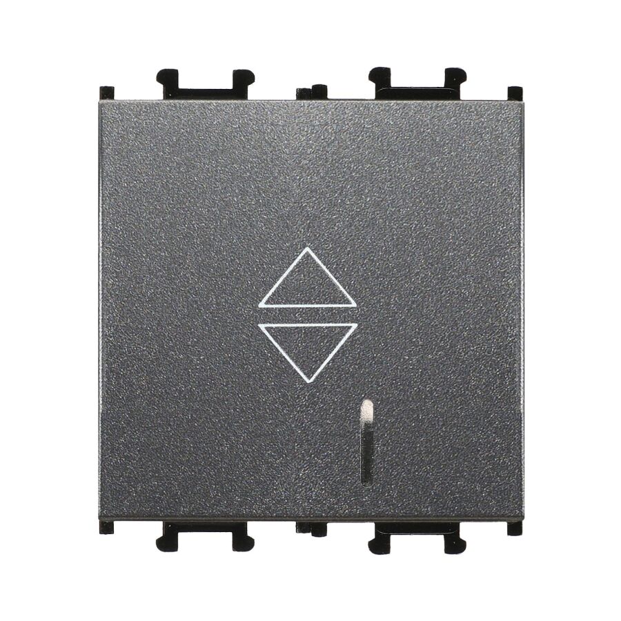 01431705-165108 Günsan Domino Füme Vidalı Işıklı Geniş Vavien Anahtar 2M - 16AX 250V - 1