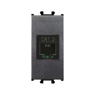 01431710-157120 Günsan Domino Füme Telefon Prizi (Cat3) 1M - 1