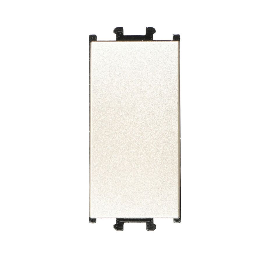 01432501-165101 Günsan Domino Metalik Bej Vidalı Anahtar - 1M - 16AX 250V - 1