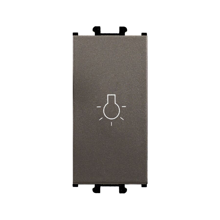 01433501-165105 Günsan Domino Mocha Vidalı Liht Anahtar - 1M - 16AX 250V - 1