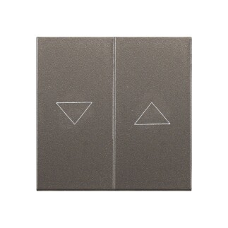 01433502-165125 Günsan Domino Mocha Kapak Çiftli Stor/Jaluzi -2M - Günsan Elektrik