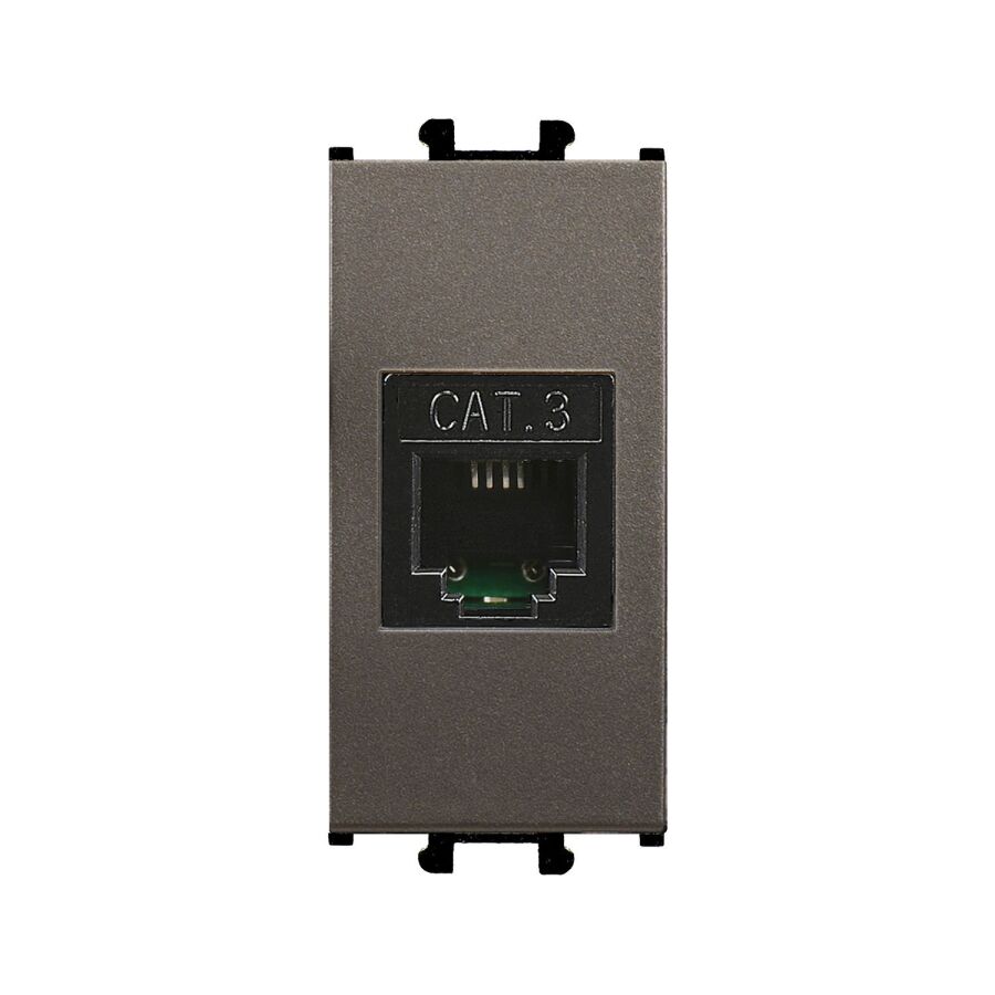 01433510-157120 Günsan Domino Mocha Telefon Prizi (Cat3) 1M - 1