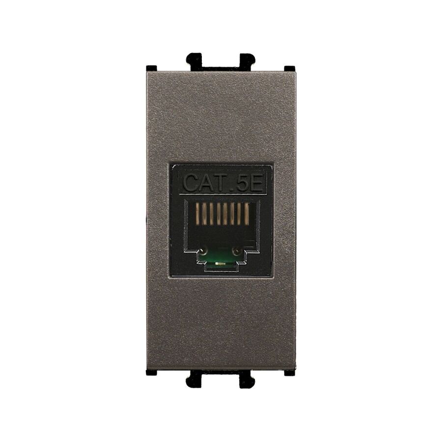 01433510-157130 Günsan Domino Mocha Data Prizi (RJ45 Cat5E) - 1M - 1