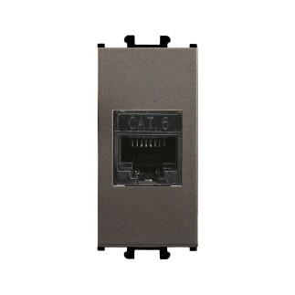 01433510-157169 Günsan Domino Mocha Data Prizi (RJ45 Cat5E) - 1M - 1