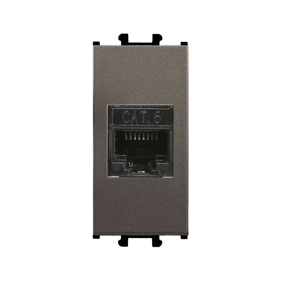 01433510-157169 Günsan Domino Mocha Data Prizi (RJ45 Cat5E) - 1M - 1