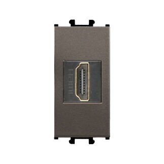 01433510-157350 Günsan Domino Mocha HDMI Prizi - 1M - 1