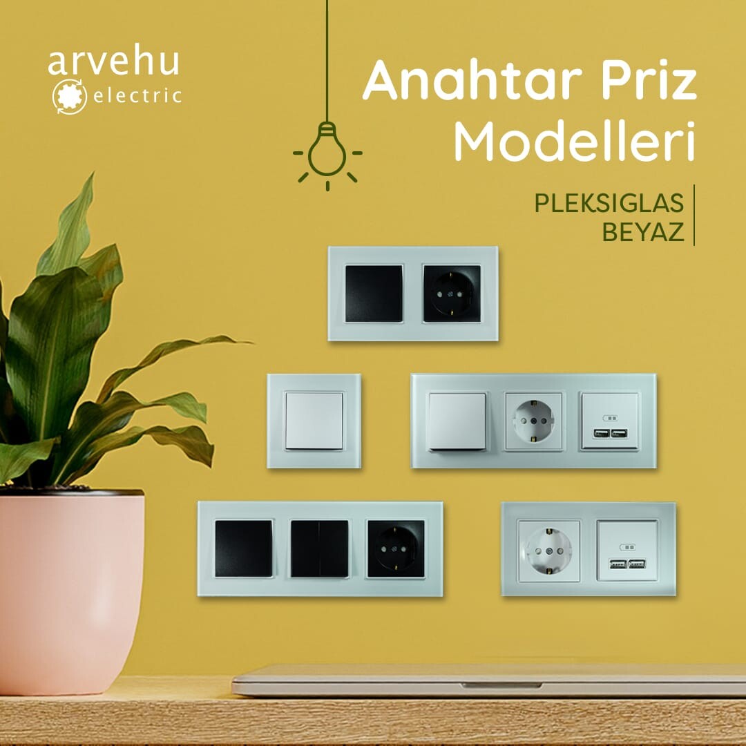 Pleksiglas Parlak Beyaz Çerçeveler