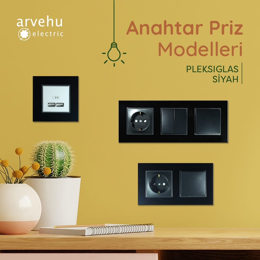 Pleksiglas Parlak Siyah Çerçeveler