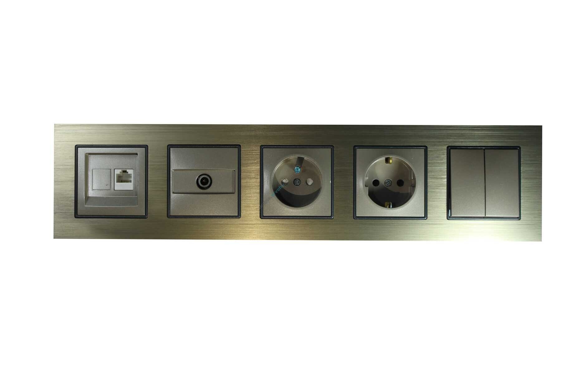 ALG105-71 AsFir Alüminyum Bronz Beşli Çerçeve 