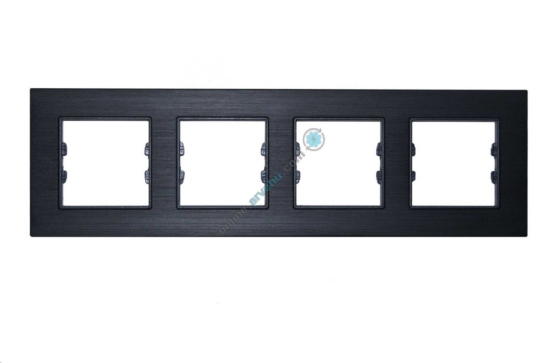 ALG304-71 AsFir Alüminyum Onyx Dörtlü Çerçeve 