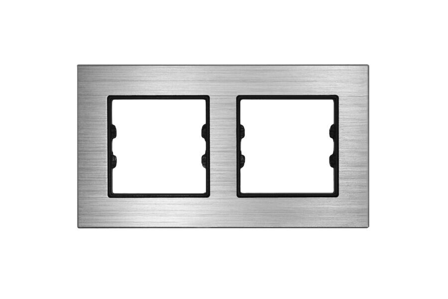 ALG202-71 AsFir Alüminyum Gümüş İkili Çerçeve