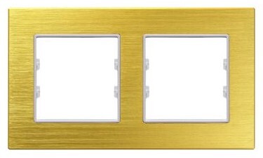ALG502-21 AsFir Alüminyum Gold İkili Çerçeve