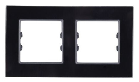 APG202-71 AsFir Pleksiglas Parlak Siyah İkili Çerçeve