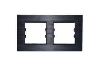 ALG302-71 AsFir Alüminyum Onyx İkili Çerçeve (Mekanizma Hariç) - 1