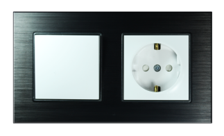 ALG302-71 AsFir Alüminyum Onyx İkili Çerçeve (Mekanizma Hariç) - 2