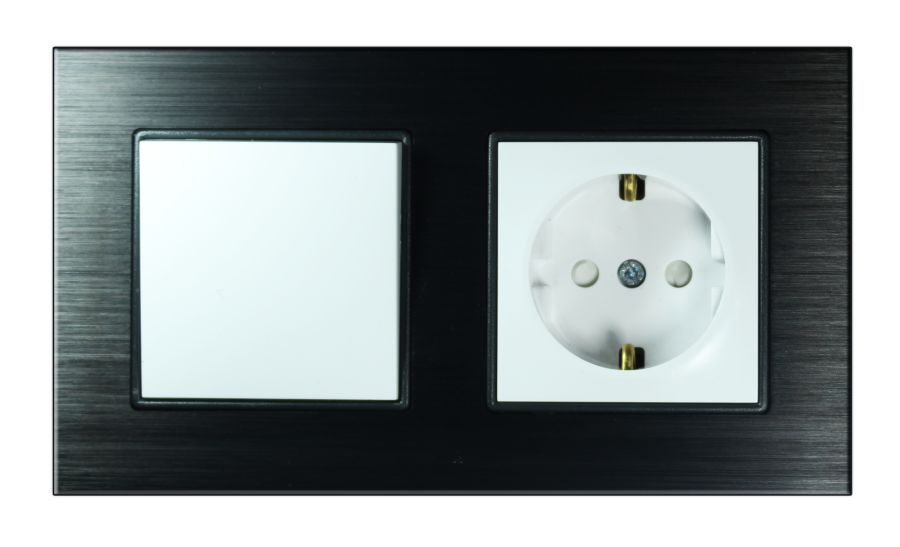 ALG302-71 AsFir Alüminyum Onyx İkili Çerçeve (Mekanizma Hariç) - 2