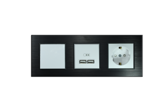 ALG303-71 AsFir Alüminyum Onyx Üçlü Çerçeve (Mekanizma Hariç) - 2