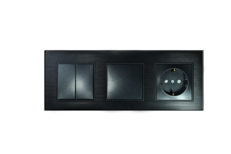 ALG303-71 AsFir Alüminyum Onyx Üçlü Çerçeve (Mekanizma Hariç) - 3