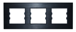 ALG303-71 AsFir Alüminyum Onyx Üçlü Çerçeve (Mekanizma Hariç) - 1