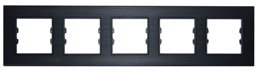 ALG305-71 AsFir Alüminyum Onyx Beşli Çerçeve (Mekanizma Hariç) - 1
