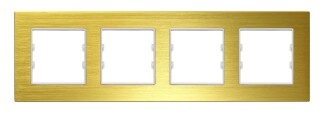 ALG504-21 AsFir Alüminyum Gold Dörtlü Çerçeve (Mekanizma Hariç) - 1