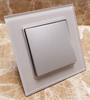 APG601-21 AsFir Pleksiglas Mat Beyaz Tekli Çerçeve (Mekanizma Hariç) - 3