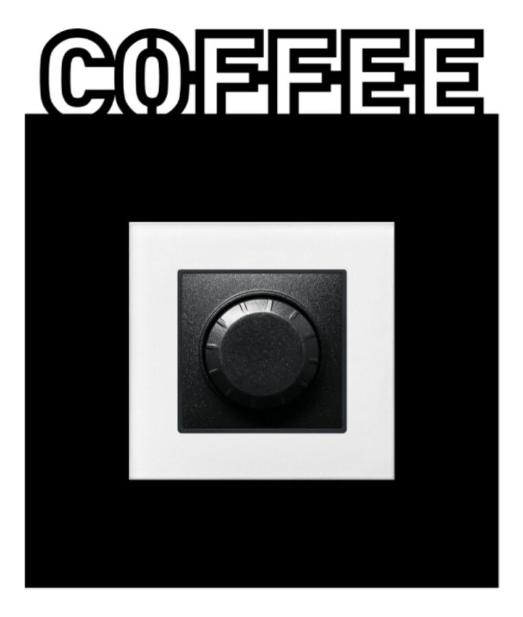 ARVDLCFFM1 - Coffee Kahve Tasarımlı Dekoratif Priz Çerçevesi Süsü - Ahşap - Tekli - 8