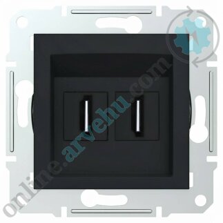  Arvehu Elektrik Antrasit HDMI - ARV8800172 - İkili - Arvehu Electric