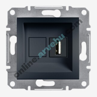 Arvehu Elektrik Antrasit Usb Priz - ARV8600171 - Arvehu Electric