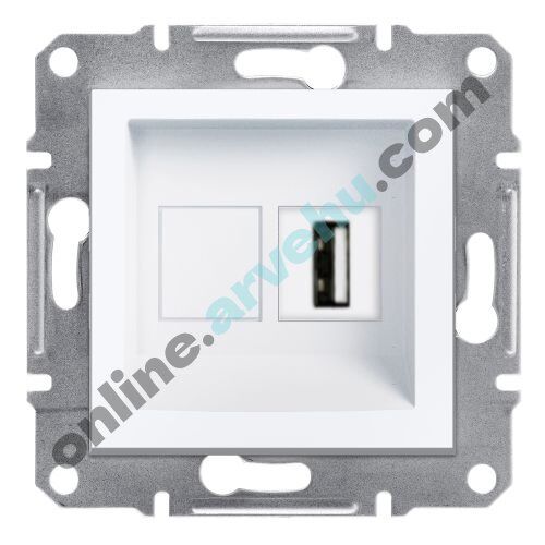 Arvehu Elektrik Beyaz Usb Priz - ARV8600121 - 1