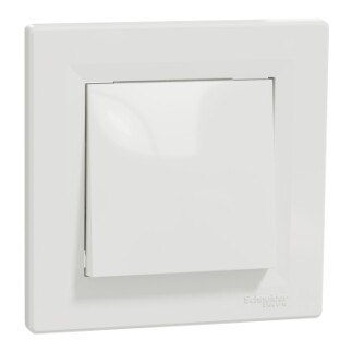 EPH0100121 Schneider Asfora Tek Kutuplu Anahtar, 10AX – Beyaz - 1