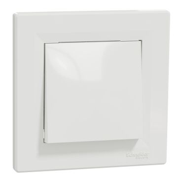 EPH0100121 Schneider Asfora Tek Kutuplu Anahtar, 10AX – Beyaz - 1