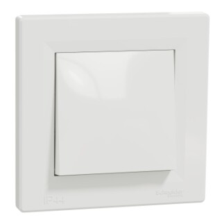 EPH0100221 Schneider Asfora – IP44 Anahtar, Çerçeveli – Beyaz - 1