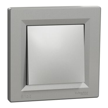 EPH0100261 Schneider Asfora – IP44 Anahtar, Çerçeveli – Alüminyum - 1